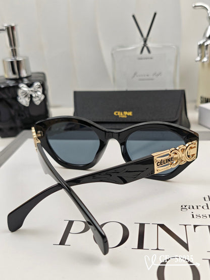 CELINE TRIOMPHE SUNGLASSES 58035 IN ACETATE