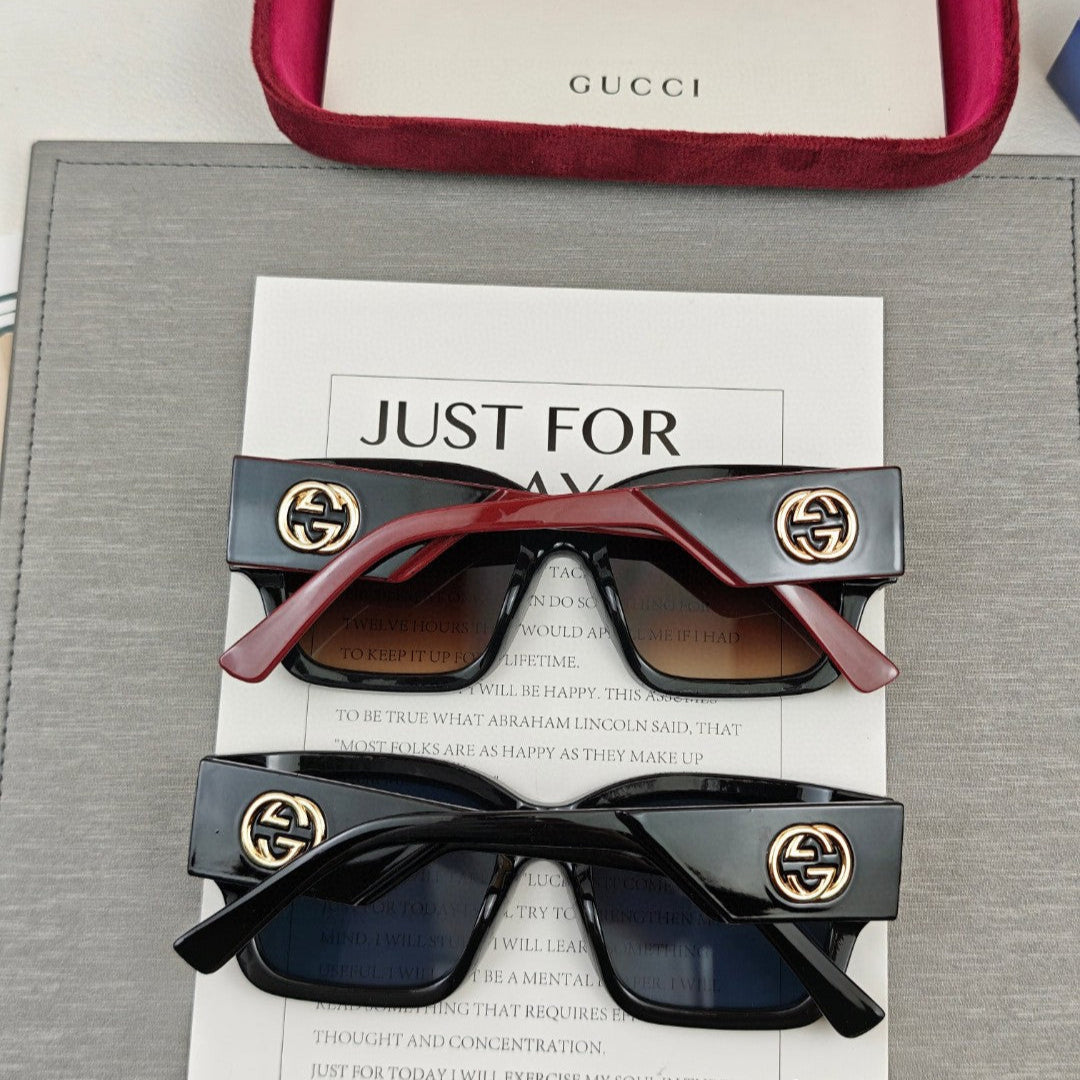 GUCCI SQUARE FRAME SUNGLASSES 69101 IN ACETATE
