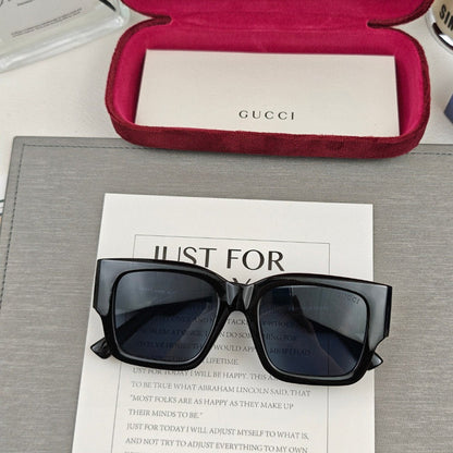 GUCCI SQUARE FRAME SUNGLASSES 69101 IN ACETATE