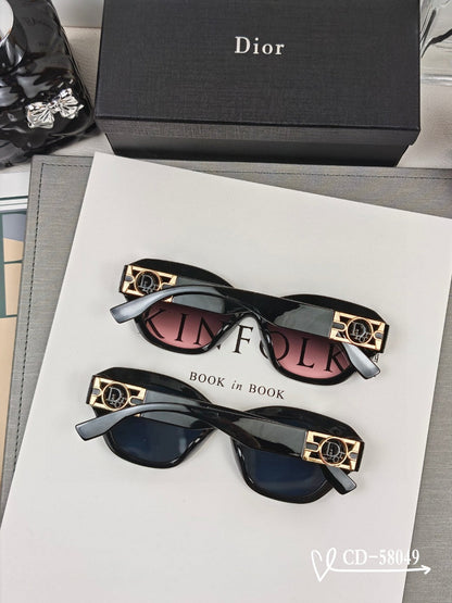 DIOR CAT EYE SUNGLASSES 58049 IN ACETATE