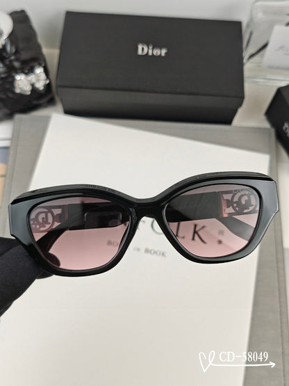 DIOR CAT EYE SUNGLASSES 58049 IN ACETATE