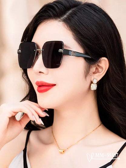 MIU MIU RUNWAY SQUARE SUNGLASSES 55507 IN ACETATE