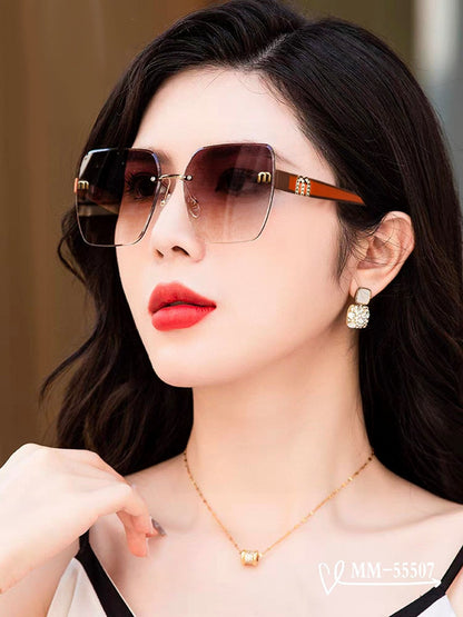 MIU MIU RUNWAY SQUARE SUNGLASSES 55507 IN ACETATE