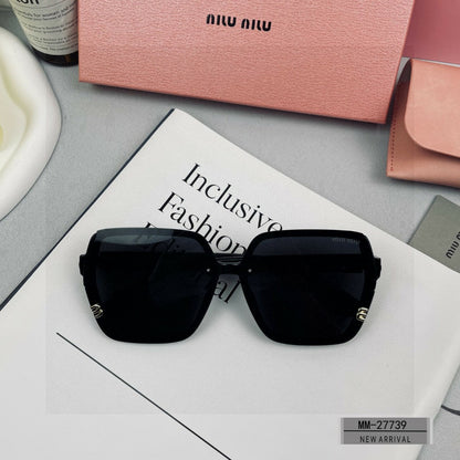 MIU MIU RUNWAY SQUARE SUNGLASSES 27739 IN ACETATE