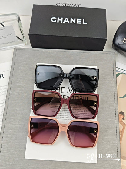 CHANEL SQUARE SUNGLASSES 59901 IN ACETATE