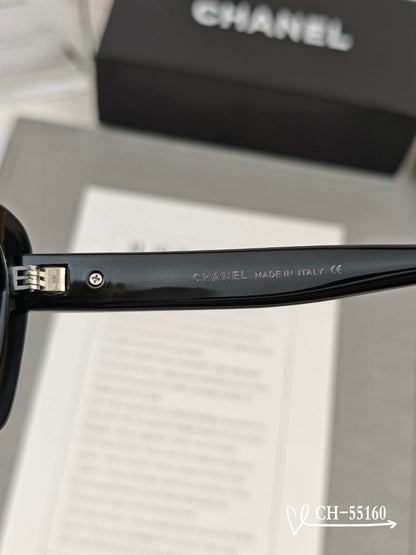 CHANEL CAT EYE SUNGLASSES 55160 IN ACETATE