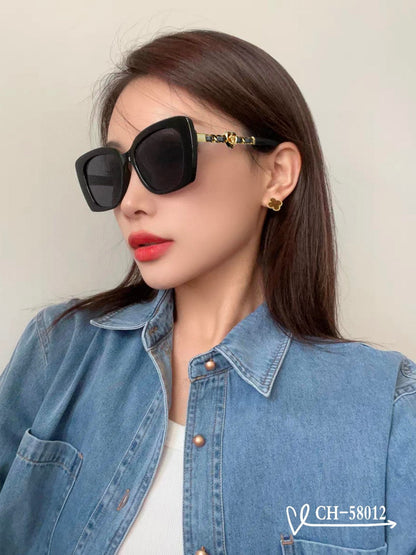 CHANEL SQUARE SUNGLASSES 58012 IN ACETATE