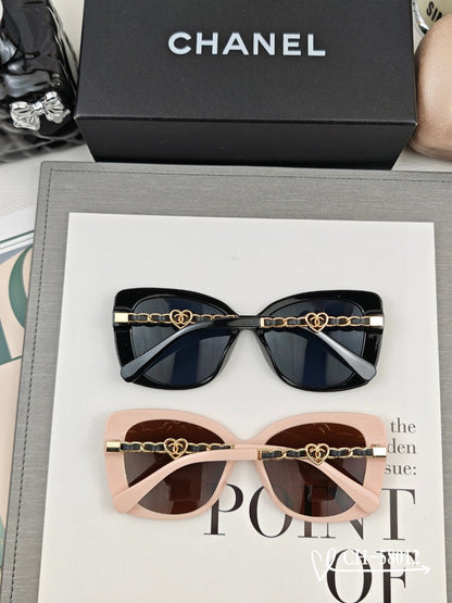 CHANEL SQUARE SUNGLASSES 58012 IN ACETATE