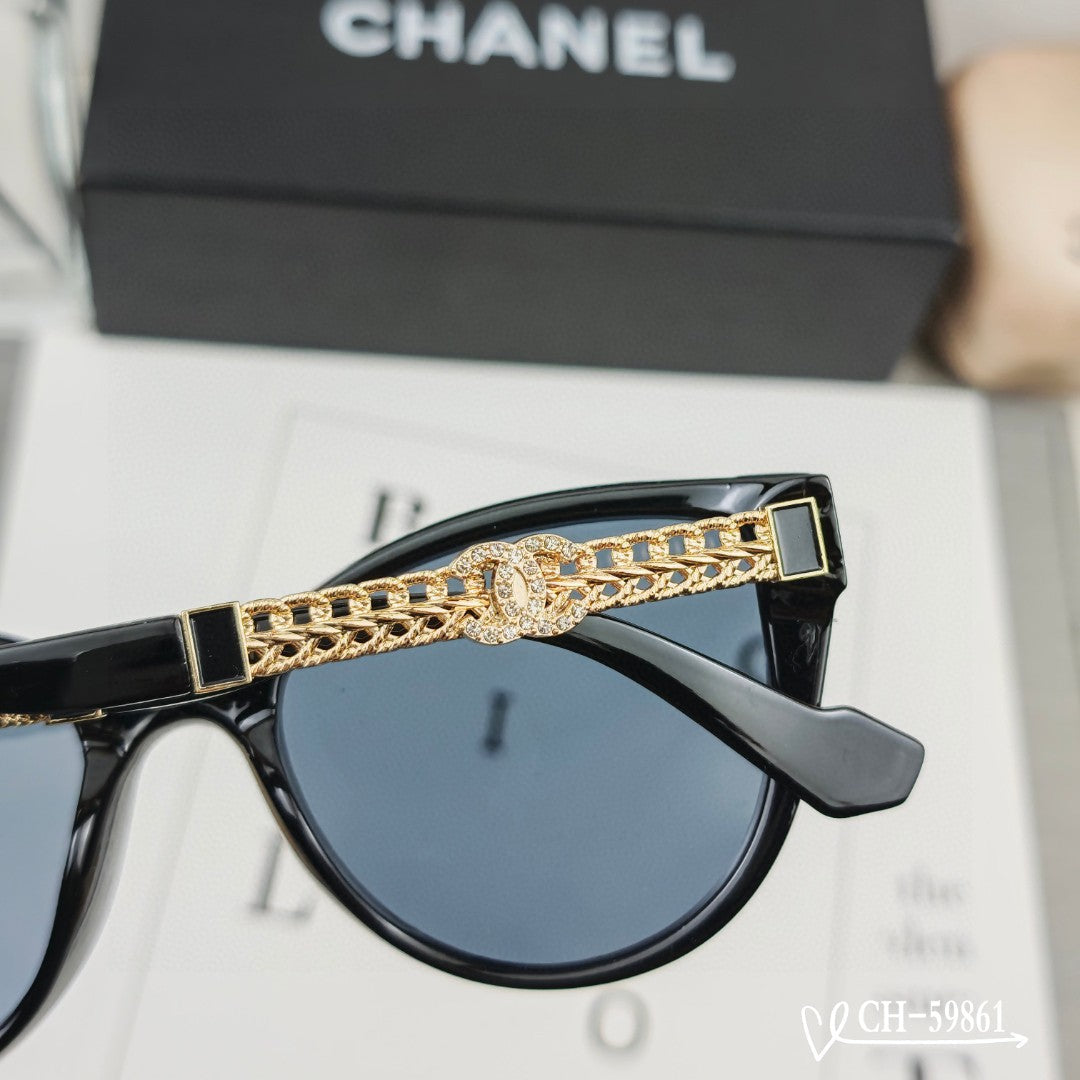 CHANEL CAT EYE SUNGLASSES 59861 IN ACETATE