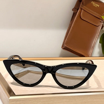 CELINE TRIOMPHE CAT EYE SUNGLASSES CL40019 IN ACETATE