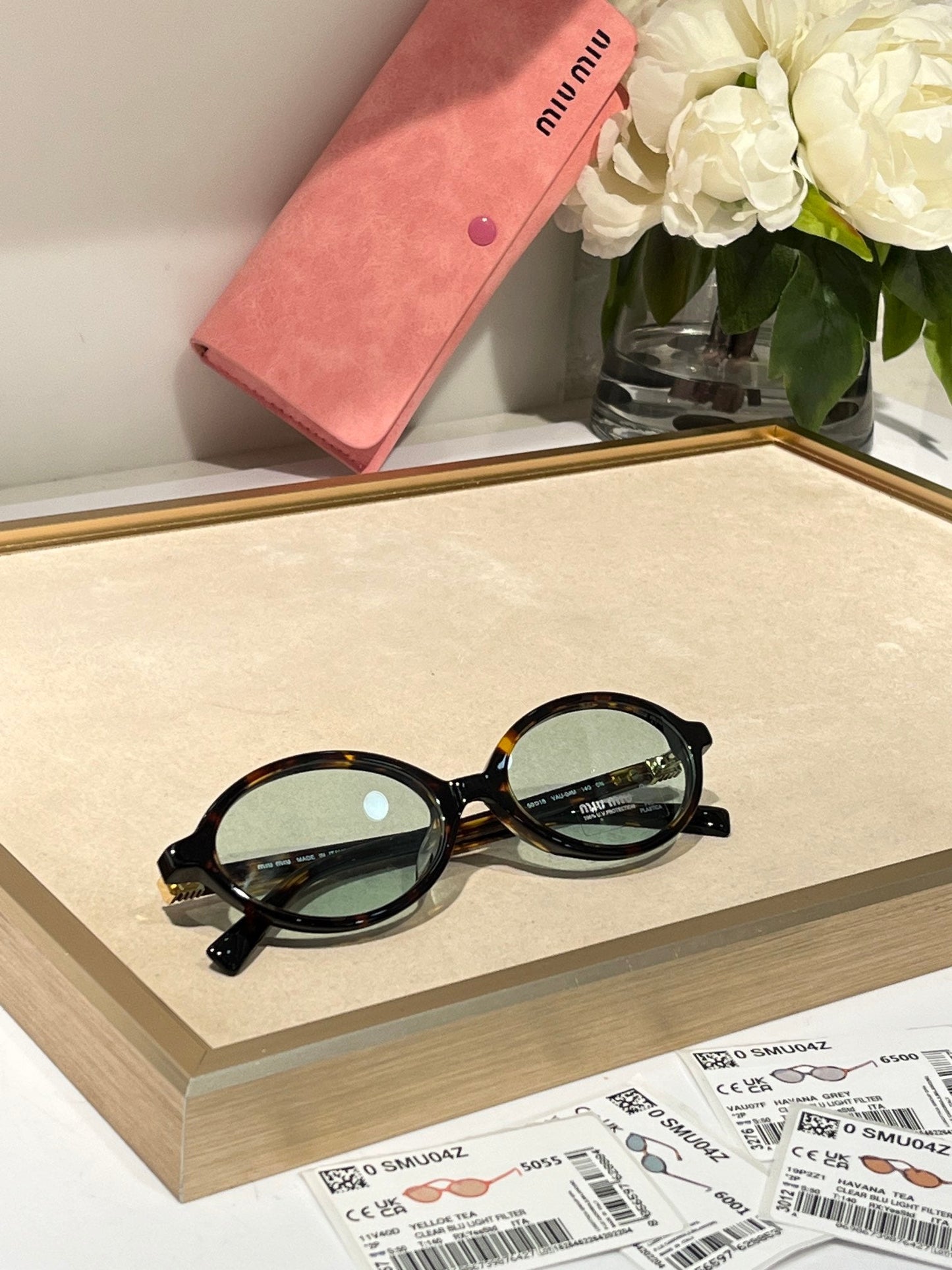 MIU MIU REGARD SUNGLASSES SMU04Z IN ACETATE