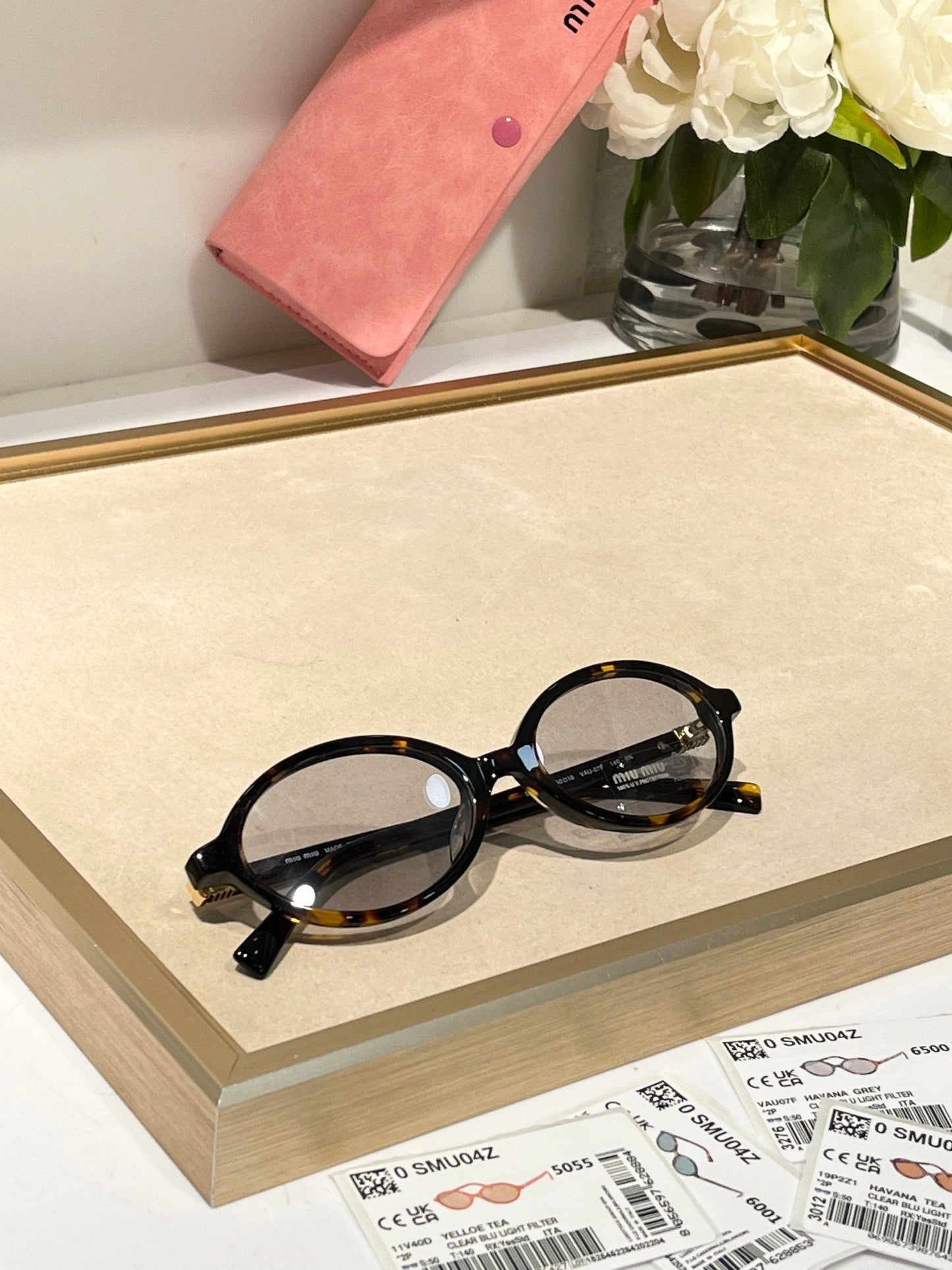 MIU MIU REGARD SUNGLASSES SMU04Z IN ACETATE