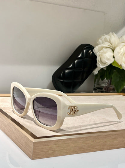 CHANEL SQUARE SUNGLASSES CH5468B IN ACETATE EMBOSSED DIAMOND