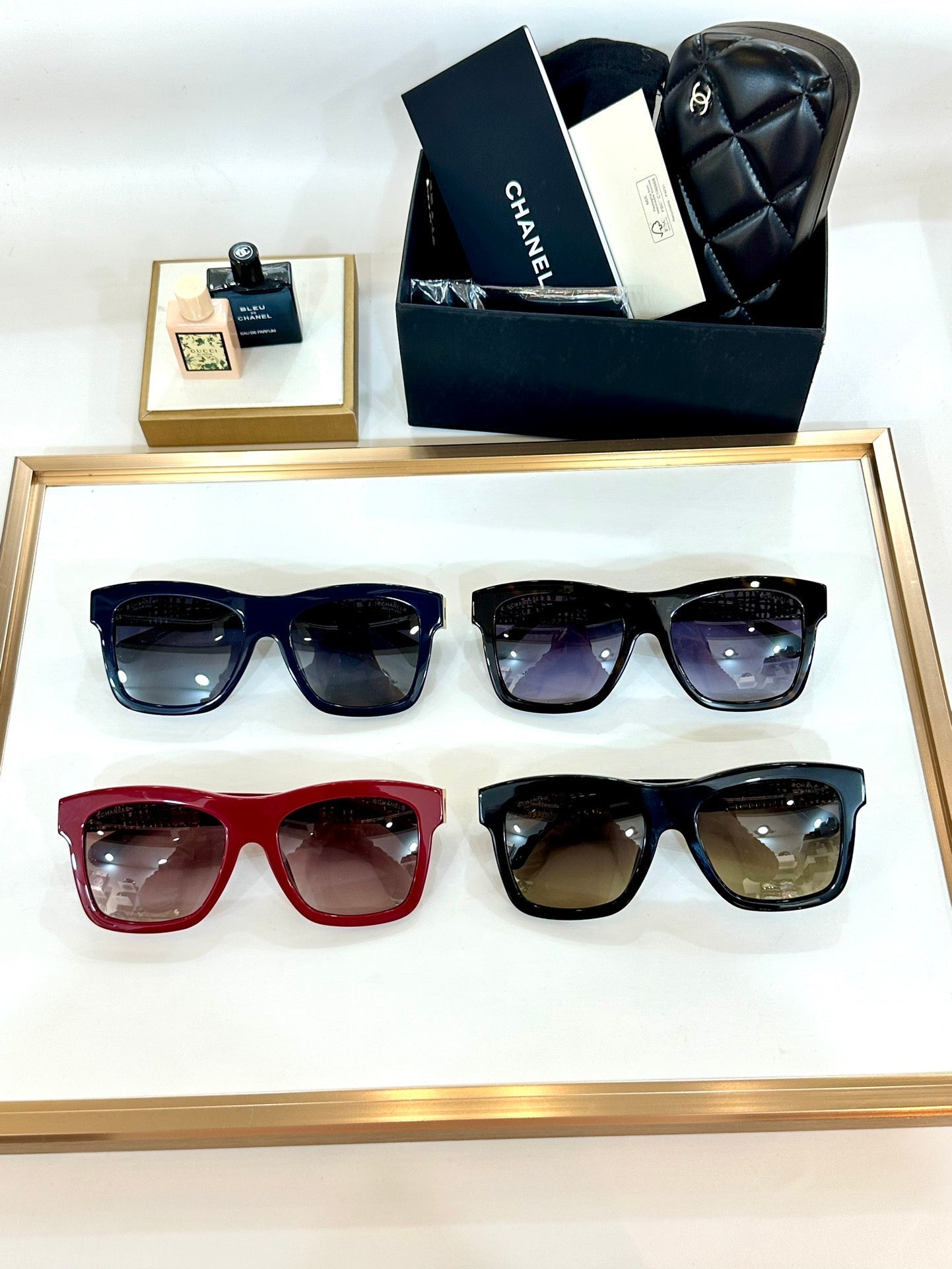 CHANEL SQUARE SUNGLASSES CH5533 IN ACETATE