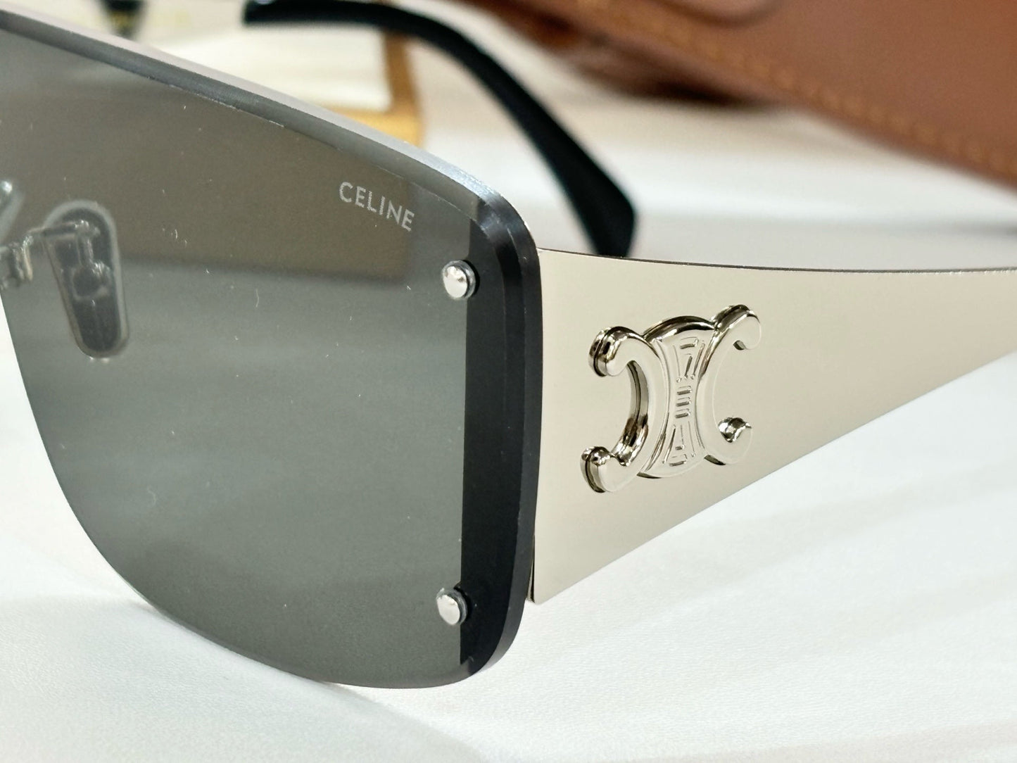 CELINE TRIOMPHE RACER SUNGLASSES CL42014 IN METAL