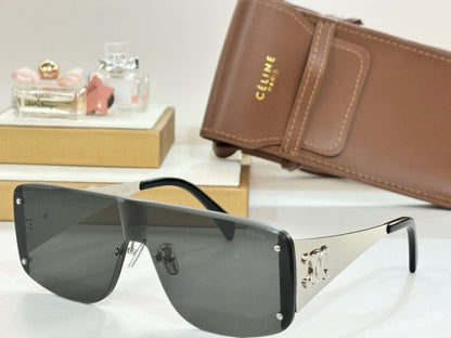 CELINE TRIOMPHE RACER SUNGLASSES CL42014 IN METAL