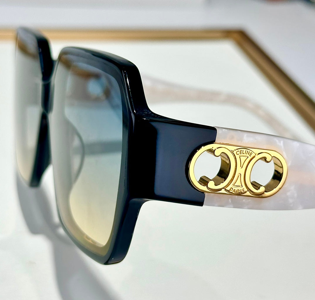 CELINE TRIOMPHE SUNGLASSES CL40251U IN ACETATE