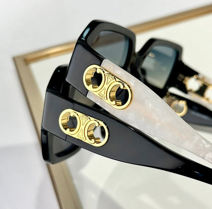 CELINE TRIOMPHE SUNGLASSES CL40251U IN ACETATE