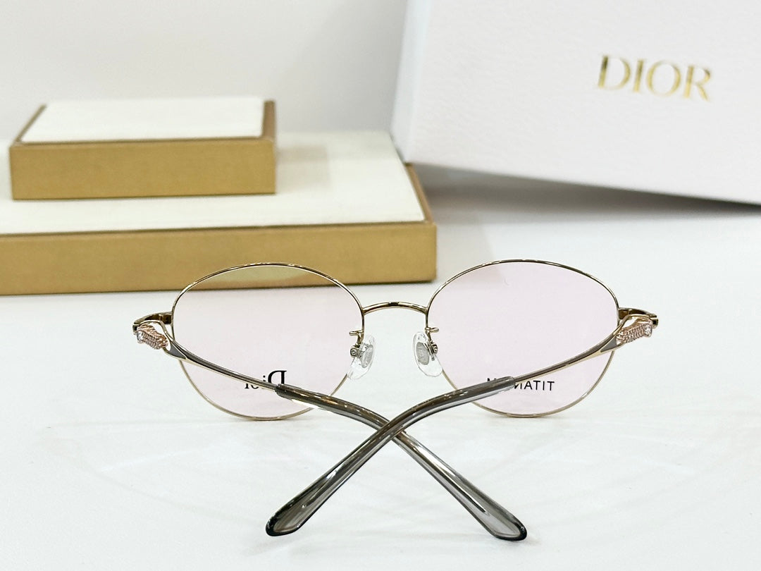 DIOR MONTAIGNE SUNGLASSES CD 0269/S IN TITANE EMBELLISHES STONES