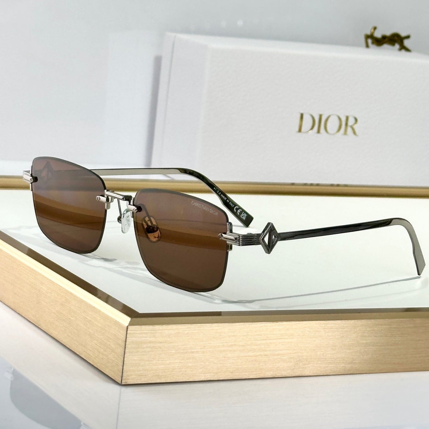 DIOR MONTAIGNE SUNGLASSES CD DIAMOND S11U IN METAL