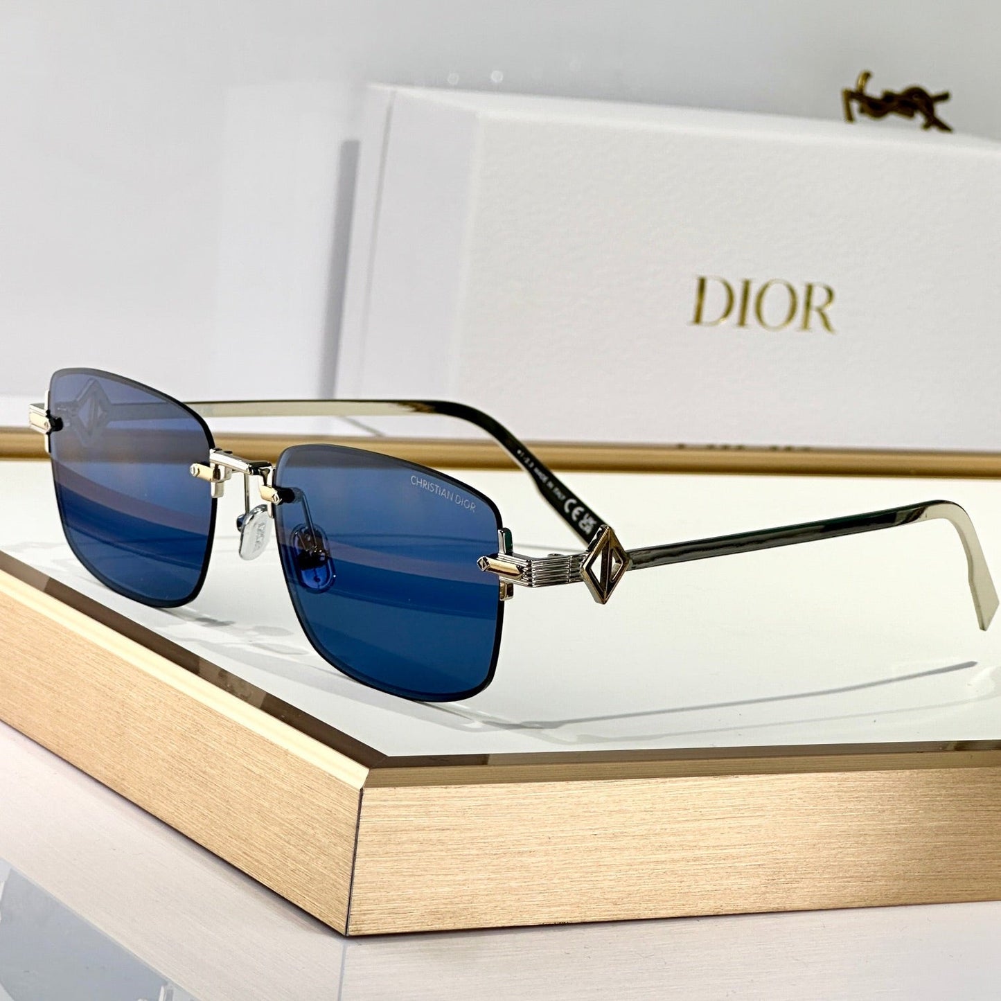 DIOR MONTAIGNE SUNGLASSES CD DIAMOND S11U IN METAL
