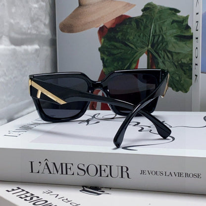 FENDI ROMA SQUARE FRAME SUNGLASSES 557153 IN ACETATE