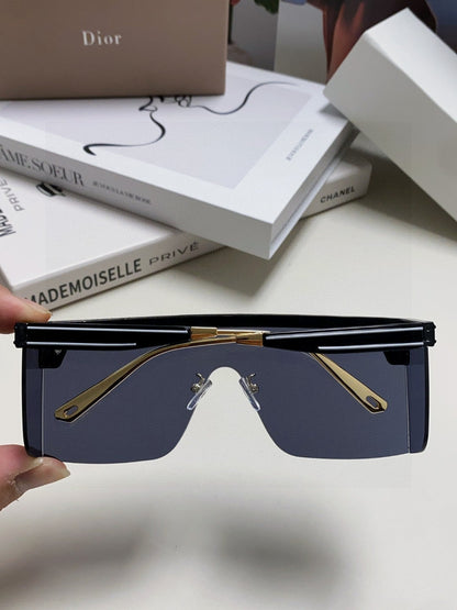 DIOR SUNGLASSES CLUB M1U 566689 IN BLACK ACETATE