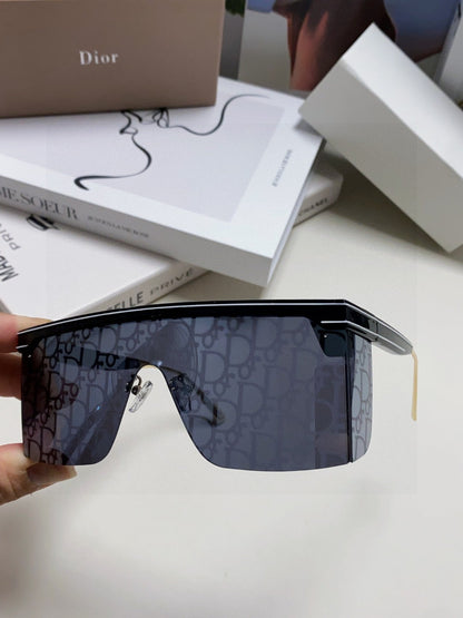 DIOR OBLIQUE SUNGLASSES CLUB M1U IN BLACK ACETATE