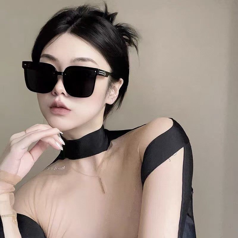 DIOR MONTAIGNE SUNGLASSES 560862 IN BLACK ACETATE