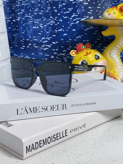 DIOR MONTAIGNE SUNGLASSES 560862 IN BLACK ACETATE