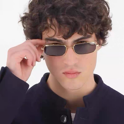 GUCCI RECTANGULAR FRAME SUNGLASSES GG1457S IN METAL