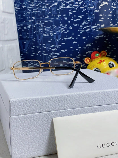 GUCCI RECTANGULAR FRAME SUNGLASSES GG1457S IN METAL