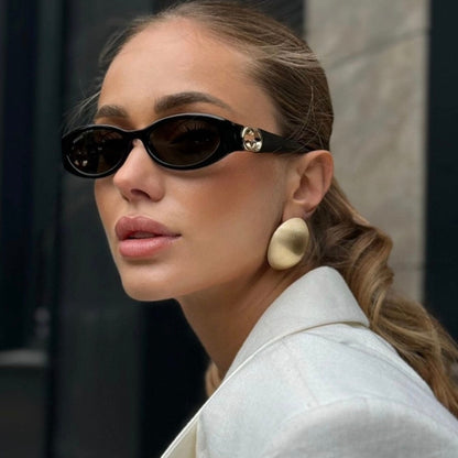 GUCCI OVAL FRAME SUNGLASSES GG1662SA IN ACETATE