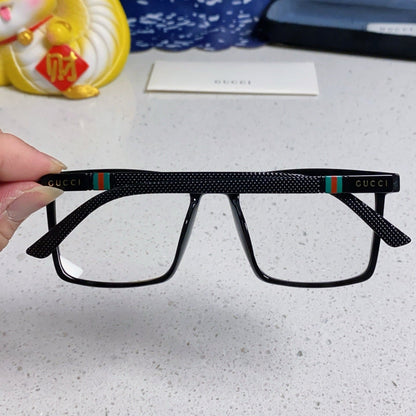GUCCI RECTANGULAR FRAME SUNGLASSES 563257 IN ACETATE