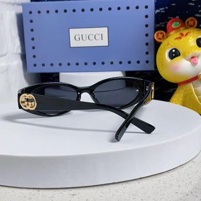 GUCCI OVAL FRAME SUNGLASSES GG1662SA IN ACETATE