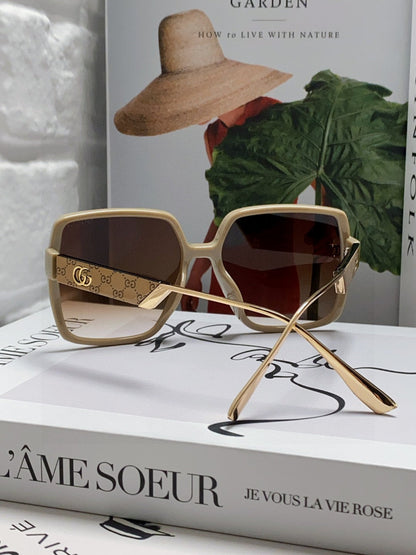 GUCCI SQUARE FRAME SUNGLASSES 567447 IN ACETATE
