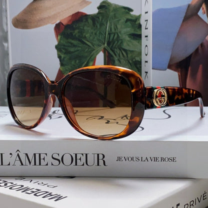 GUCCI ROUND FRAME SUNGLASSES 567450 IN ACETATE