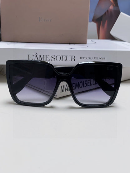 DIOR LADY 95.22 S2F SUNGLASSES 571586 IN BLACK ACETATE GREY SMOKE