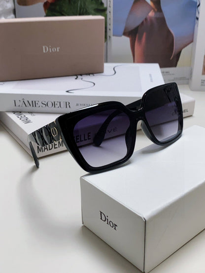 DIOR LADY 95.22 S2F SUNGLASSES 571586 IN BLACK ACETATE GREY SMOKE