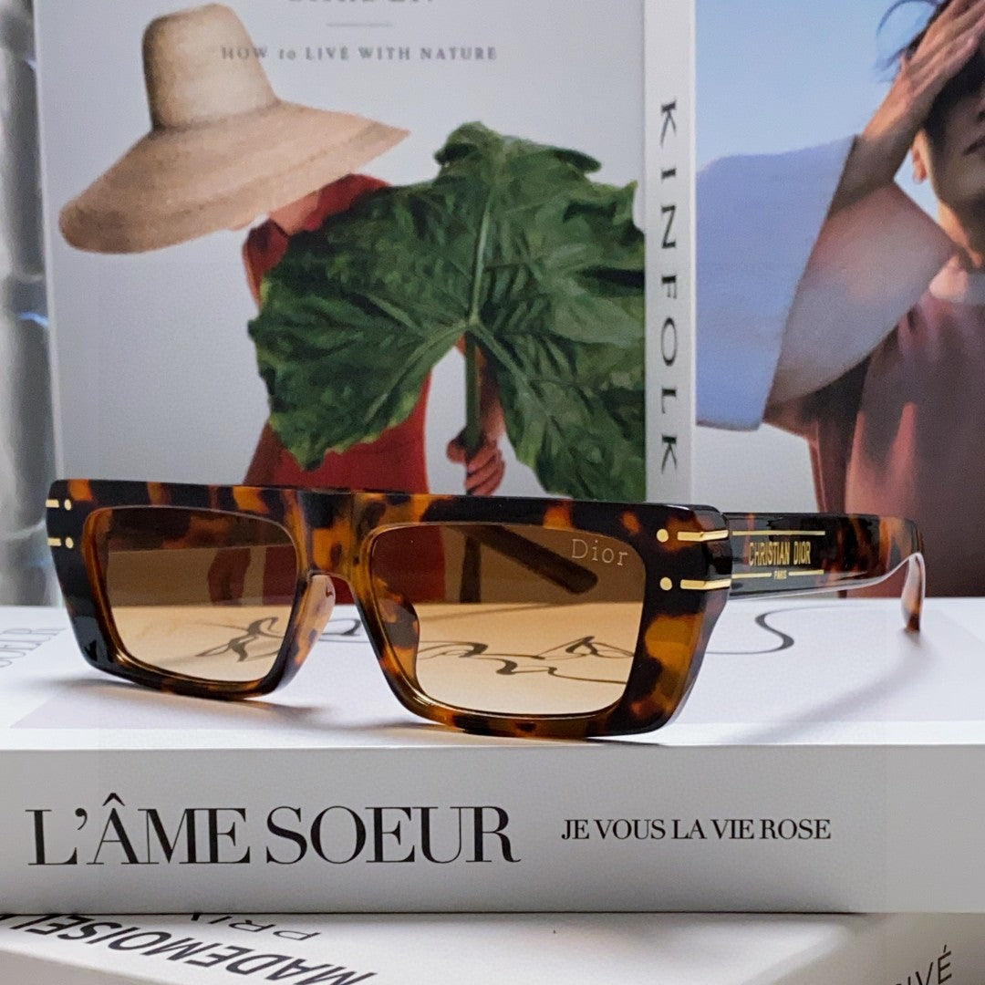 DIOR SIGNATURE SUNGLASSES 571587 IN HAVANA ACETATE