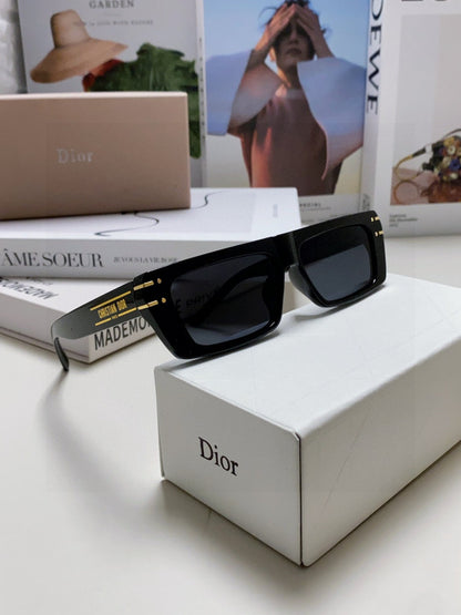 DIOR SIGNATURE SUNGLASSES 571588 IN BLACK ACETATE