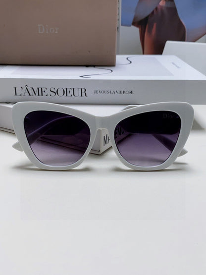 DIOR BOBBY B1U SUNGLASSES 571589 IN WHITE ACETATE GREY SMOKE LENSES