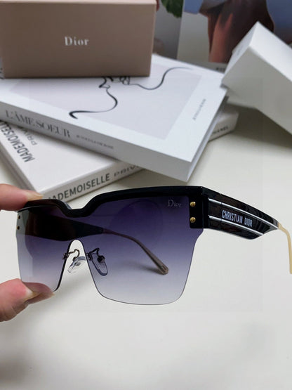 DIOR OBLIQUE SUNGLASSES 571601 IN BLACK METAL