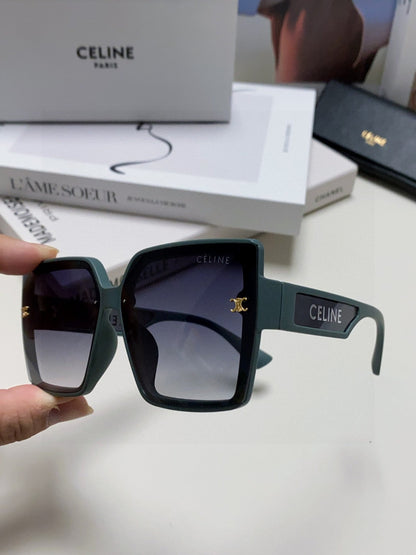 CELINE TRIOMPHE SUNGLASSES 573253 IN BABY BLUE ACETATE