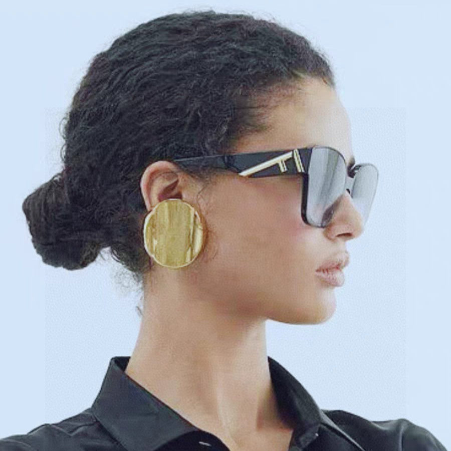 FENDI ROMA SQUARE FRAME SUNGLASSES 542083 IN ACETATE