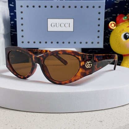 GUCCI CAT EYE FRAME SUNGLASSES 563336 IN ACETATE