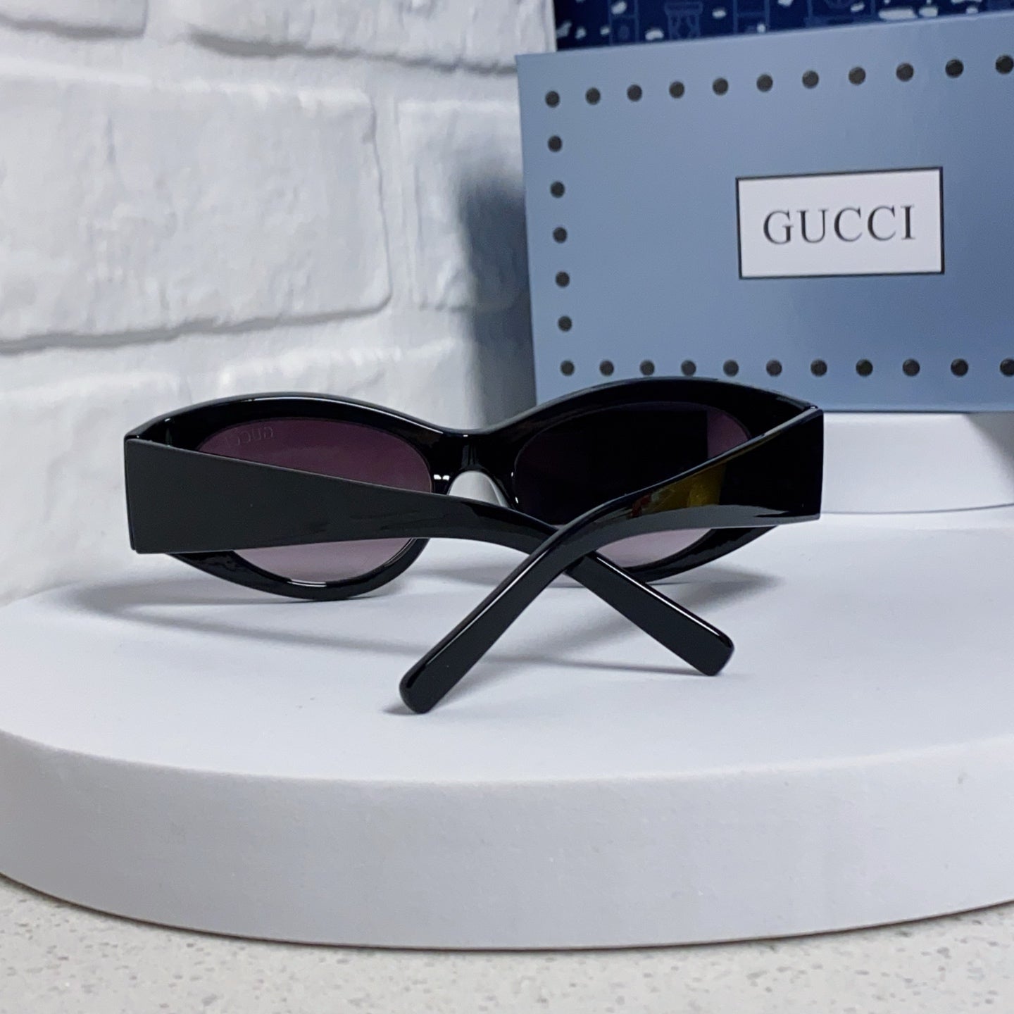 GUCCI CAT EYE FRAME SUNGLASSES 563336 IN ACETATE