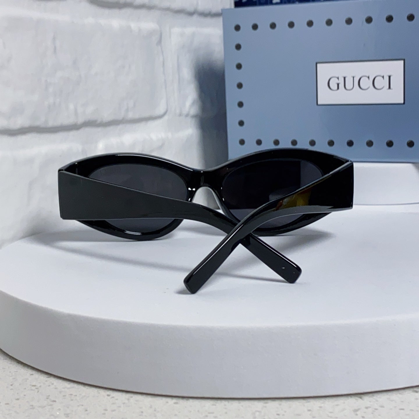 GUCCI CAT EYE FRAME SUNGLASSES 563336 IN ACETATE