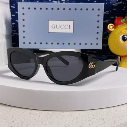 GUCCI CAT EYE FRAME SUNGLASSES 563336 IN ACETATE