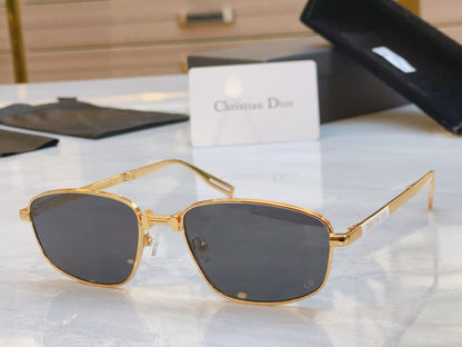 DIOR FOLDABLE SUNGLASSES 90A1U IN METAL